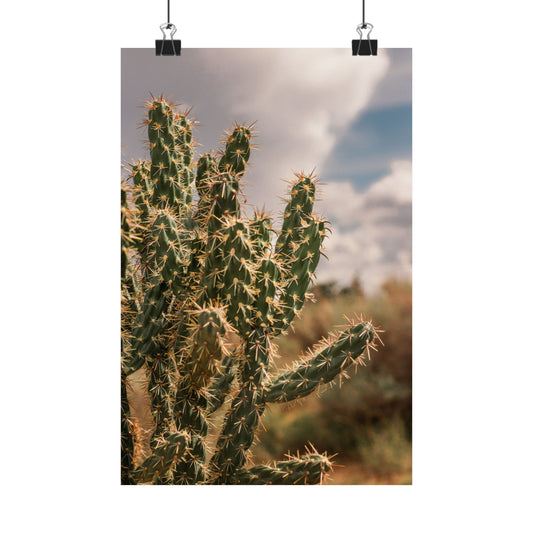 "Clearly Cloudy" - Matte Poster Photo Print by Paige Brown