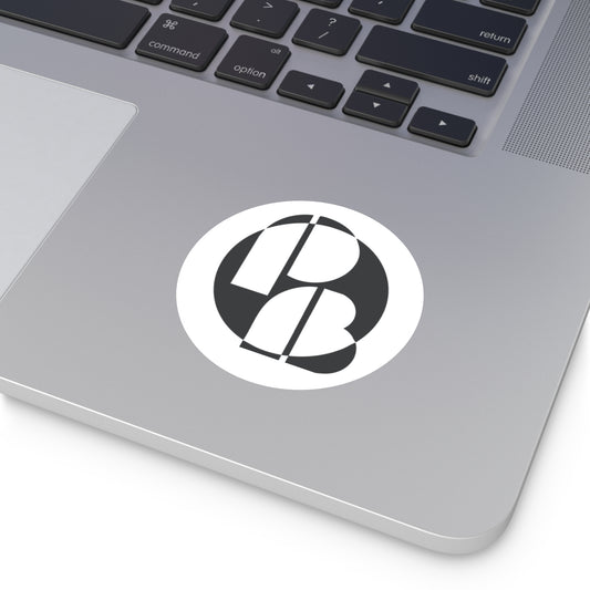 PBrownie Logo Round Sticker