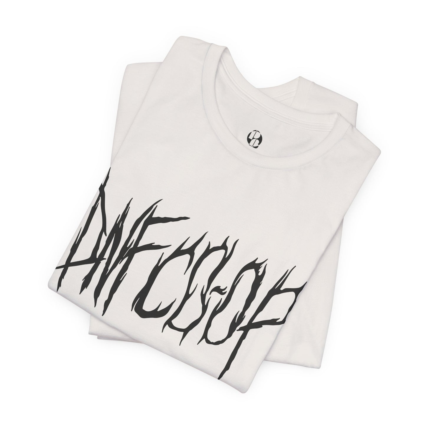 "DNF CO-OP" Tee-Shirt with Typography by Paige Brown