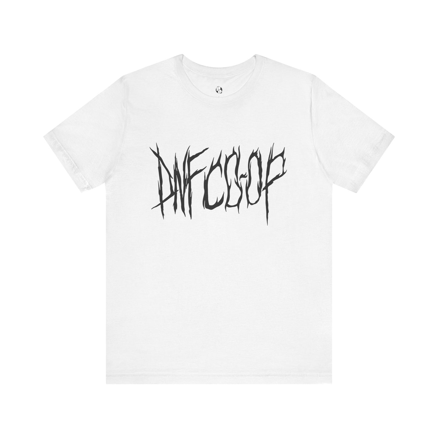 "DNF CO-OP" Tee-Shirt with Typography by Paige Brown