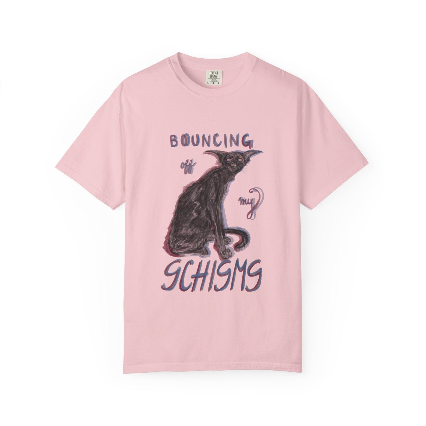 “Schisms” tee shirt design by Paige Brown - Comfort Colors