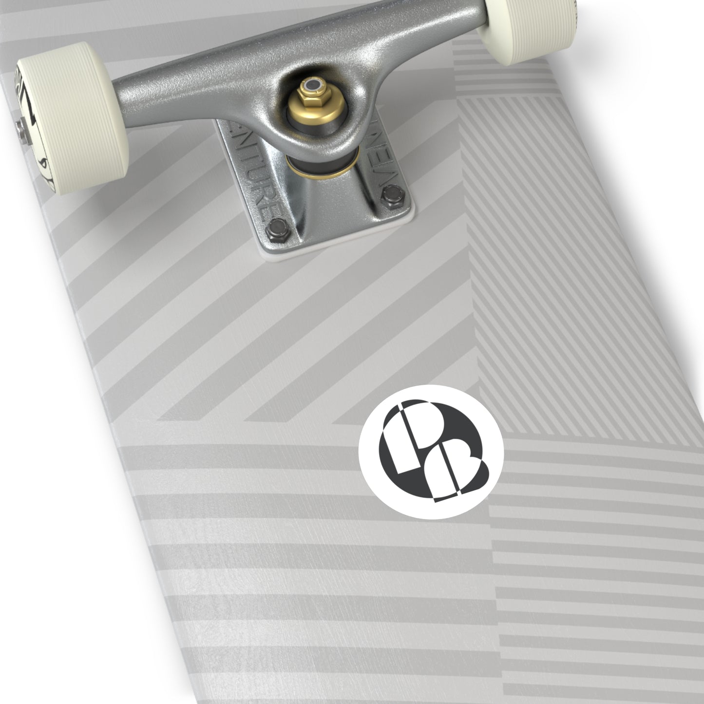 PBrownie Logo Round Sticker