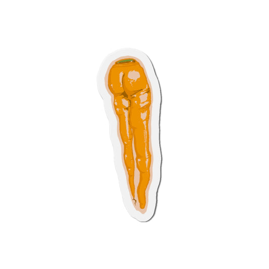 Carrot Booty Magnet designed by Paige Brown