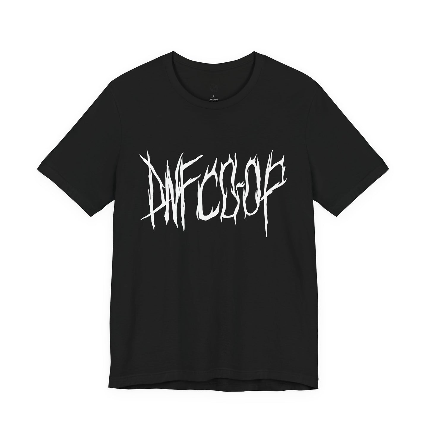 "DNF CO-OP" Tee-Shirt with Typography by Paige Brown