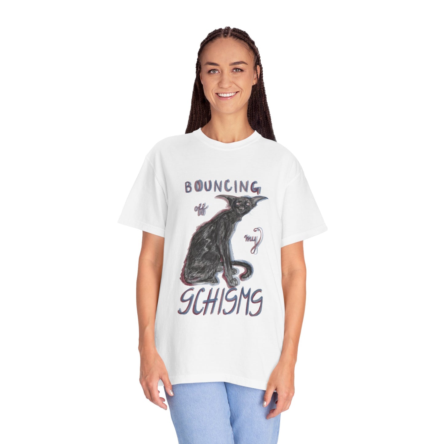 “Schisms” tee shirt design by Paige Brown - Comfort Colors