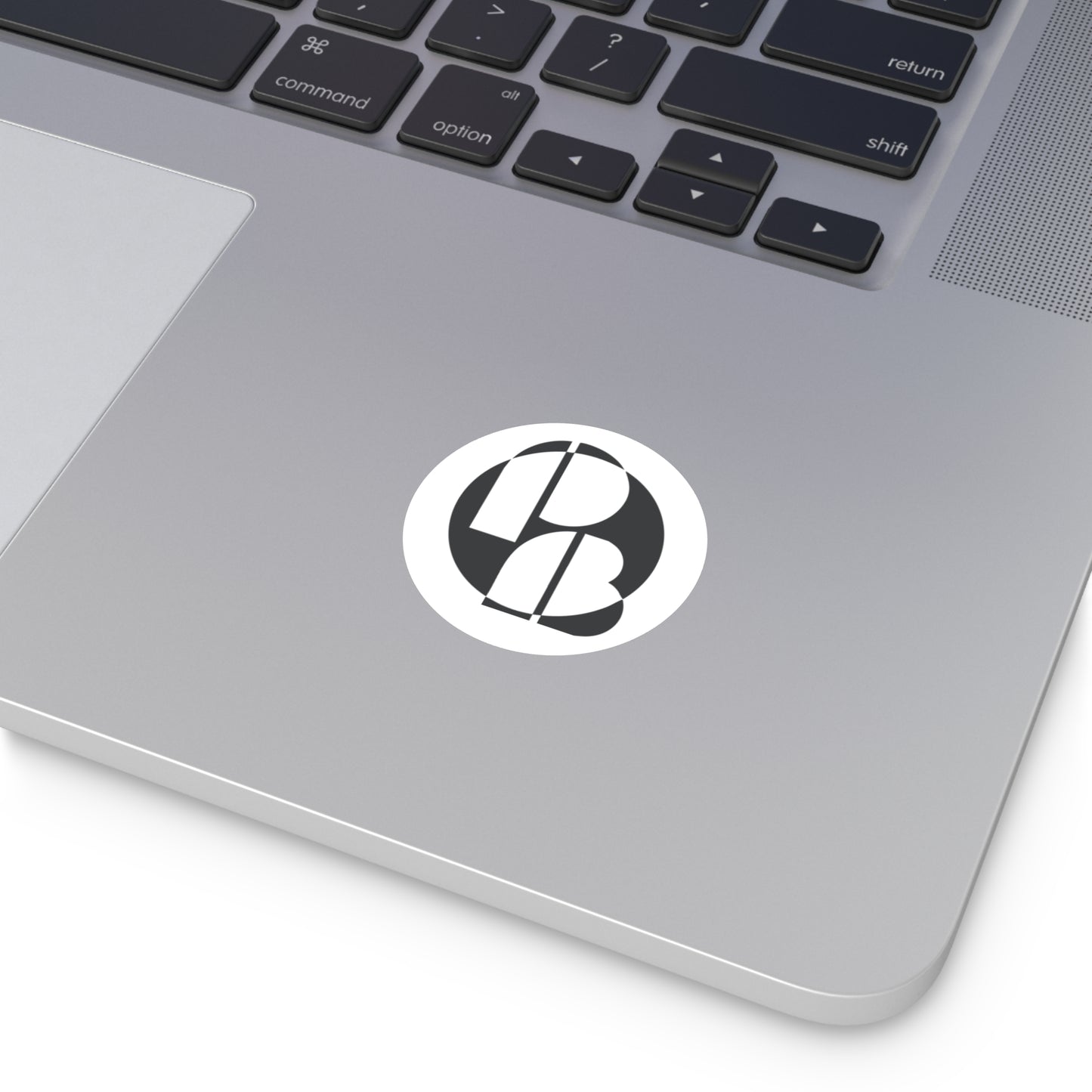 PBrownie Logo Round Sticker