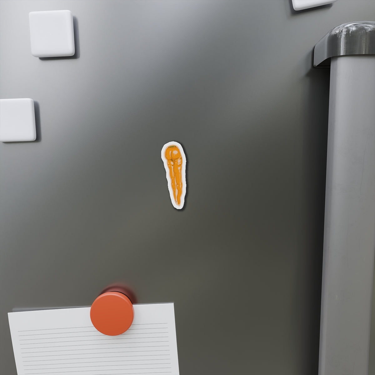 Carrot Booty Magnet designed by Paige Brown